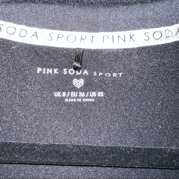 Pink Soda Sport Quarter Zip - black blue red - athletic layer XS - Picture 3 of 6